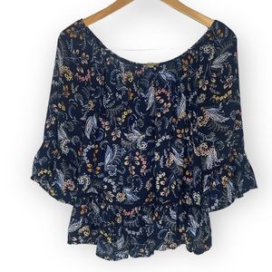 Democracy Floral Top size Large